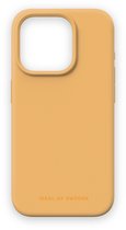 iDeal of Sweden Silicone Case iPhone 15 Pro Apricot