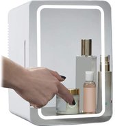 Koelkast voor Huidverzorging - Compacte Mini-Koelkast voor Cosmetica en Skincare - Energiespaarstand - Stille Werking - 12 Liter - Wit