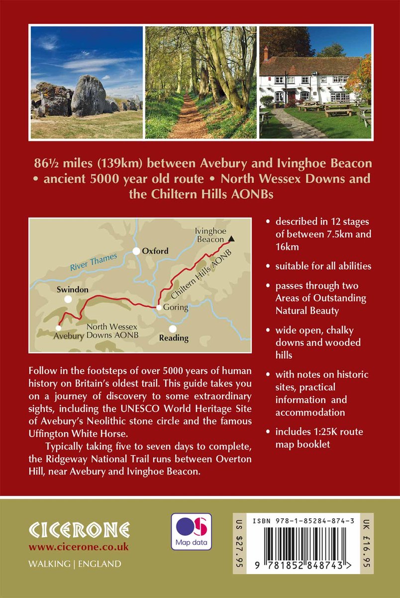 The Ridgeway National Trail - back cover