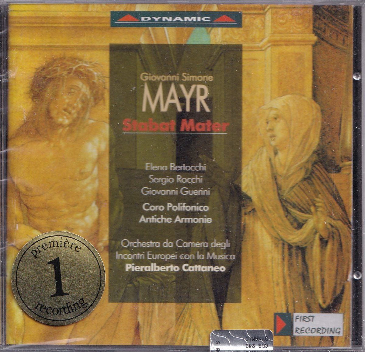 Stabat Mater - Giovanni Simone Mayr - Orchestra da Camera "Incontri Europei con la Musica" o.l.v. Pieralberto Cattaneo