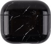 Hidzo - Hoes voor Apple's Airpods Pro - Hard Case - Zwart Marmer