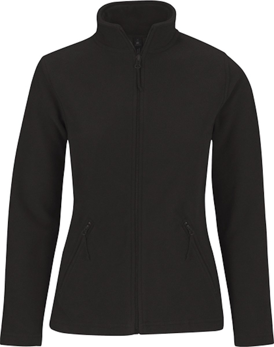 Fleecevest 'ID.501 Micro Fleece Full Zip' Dames Maat XXL Zwart