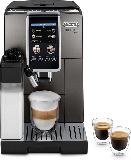 De’Longhi Dinamica Plus ECAM380.95.TB – Volautomatische Espressomachine