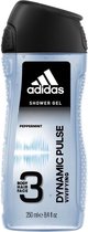 Adidas Shower Gel 3 In 1 Dynamic Pulse 250ml