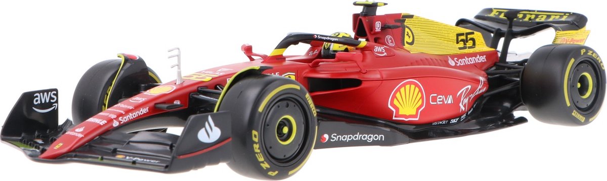 Scuderia Ferrari 2022 F1-75 No.16 - Charles Leclerc Maquette 1:43 avec  figurine