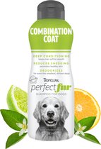 TropiClean PerfectFur - Shampoing pour chien - Poil combiné - 473 ml