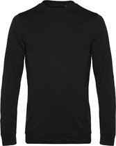 Sweater 'French Terry' B&C Collectie maat S Pure Black
