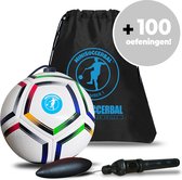 Minisoccerbal bal aan touw - Voetbaltrainer - Sense bal - met pomp - Skill Ball - Ek Editie