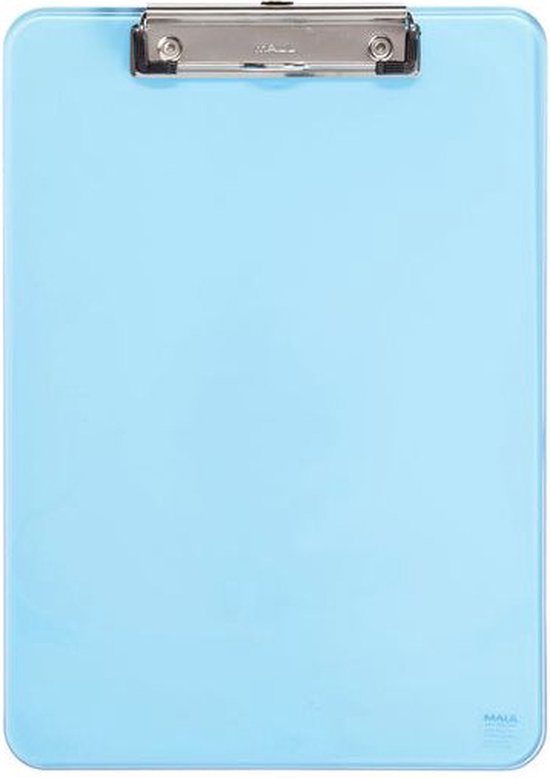 CLIPBOARD MAUL A4 TRANSPARENT BLEU NEON