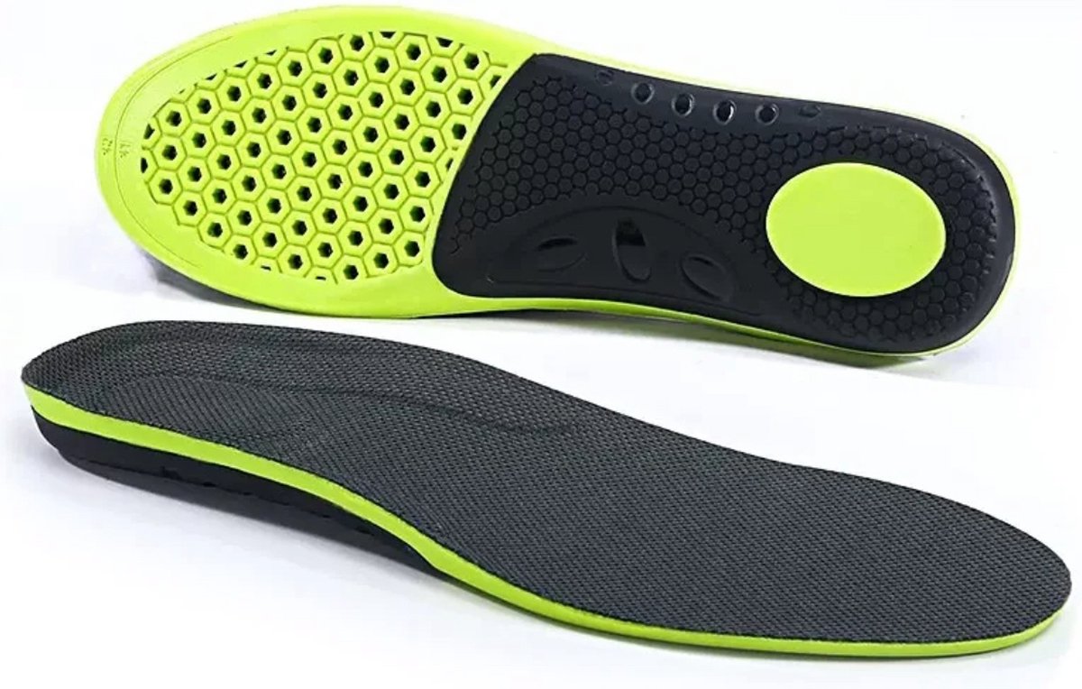 Inlegzolen Sport - Maat 37/38 - 4 Laags - Met Lucht Gaatjes - Comfortabel - Inlegzool Voor Alle Sporten - DELAGO