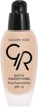 Golden Rose - Satin Smoothing Fluid Foundation - 34 - SPF15