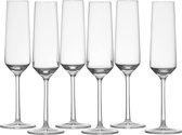 Schott Zwiesel Pure - Verre à champagne - cristal - 215 ml - 6 pièces