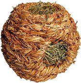 Karlie - knaagdieren snack - Nest bal met appel en hooi - 140 gram