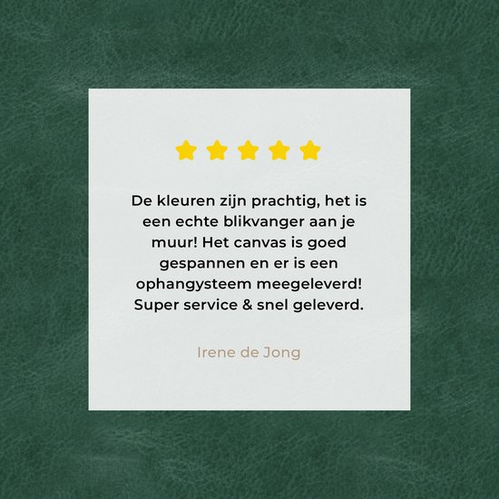 Canvas Schilderij Leer - Structuur - Dieren - 50x50 cm - Wanddecoratie
