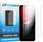 Mobigear - Screenprotector geschikt voor ASUS ROG Phone 5s | Mobigear Screenprotector Folie - Case Friendly (3-Pack)