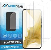 Mobigear Screenprotector geschikt voor Samsung Galaxy S22 Plus | Mobigear Screenprotector Folie - Case Friendly (3-Pack)