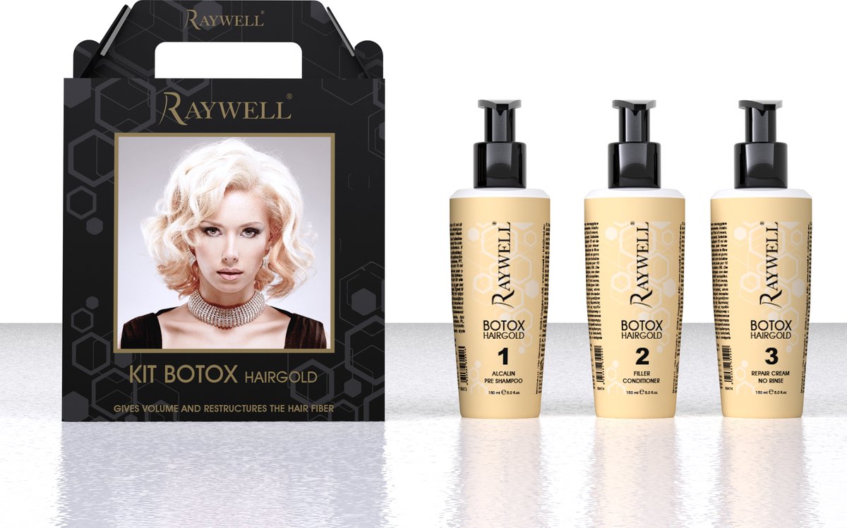 Raywell Bio Kit Boto Hair Gold 3* 150 Ml