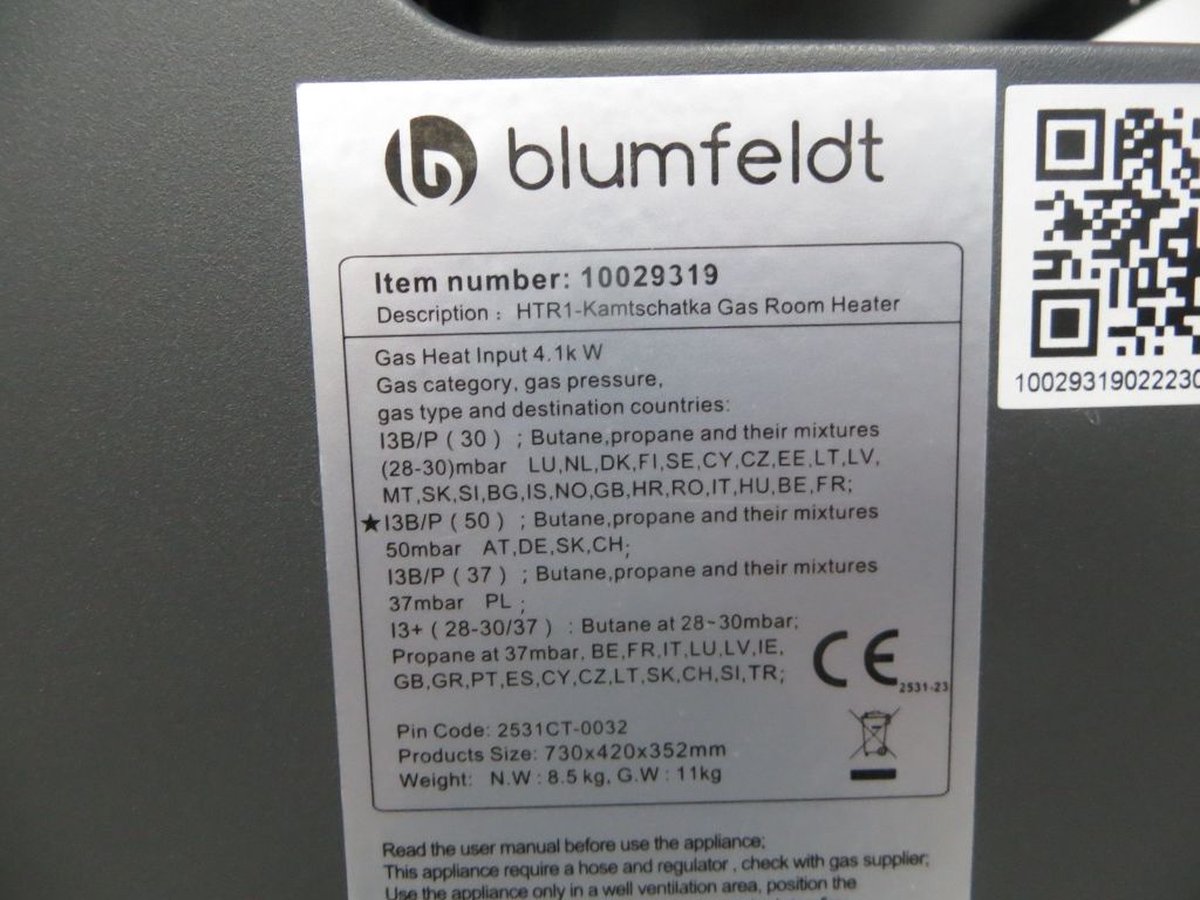 SMH LINE 2 In 1 Draagbare Gasverwarming, Gasfornuis 28 Gaspatronen 227 G Camping Gasstraler Verwarming Outdoor Tenten Caravan 17 Kw Brander Kooktoestel Butaangas Keramische 2860484884