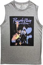 Prince - Purple Rain Tanktop - M - Grijs