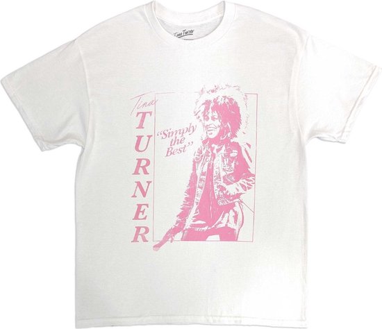Tina Turner - The Best Heren T-shirt - XL - Wit