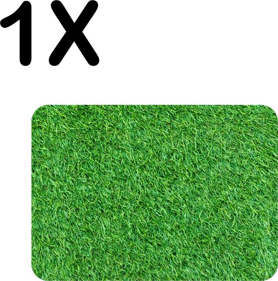 BWK Luxe Placemat Groen Gras Achtergrond Set van 1 Placemats