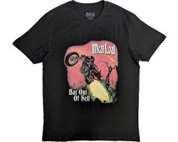 Omslag van Meat Loaf - Bat Out Of Hell Cover Heren T-shirt - M - Zwart