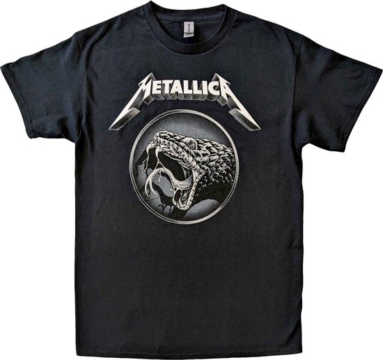 Metallica - Black Album Poster Heren Tshirt - Zwart