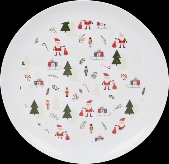Assiette de Noël Ø 24 cm - assiette - assiette - Noël - passe au  lave-vaisselle | bol