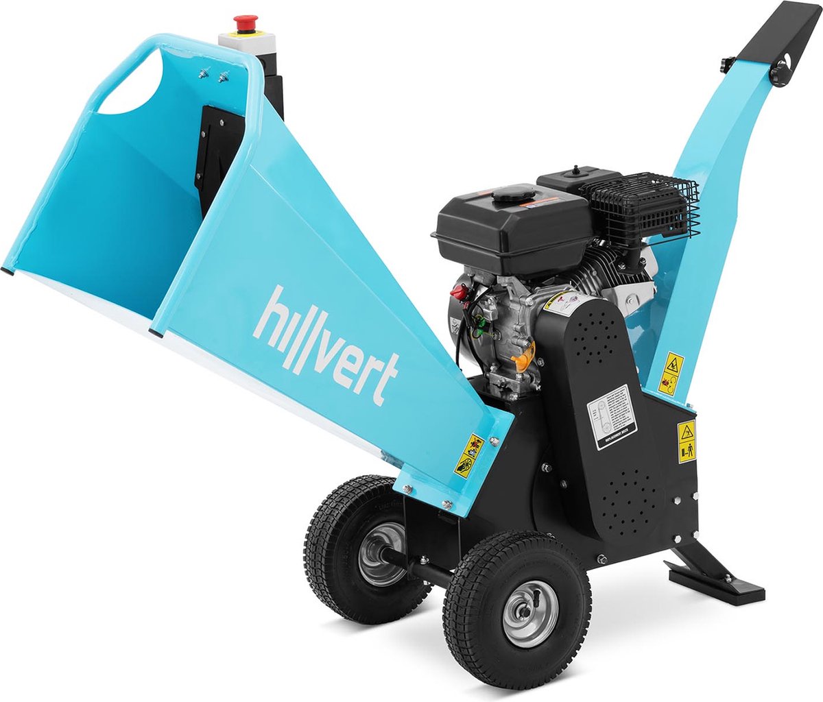 Bol.com Benzinehakselaar - 6.5 HP - 100 mm - trechter 520 x 440 x 810 mm - hillvert aanbieding
