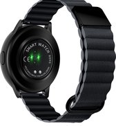 Leren horlogeband Samsung watch 42mm 45mm 46mm magneetsluiting Galaxy watch 3 4