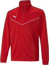 Puma Teamrise Ziptop Kinderen - Rood | Maat: 164