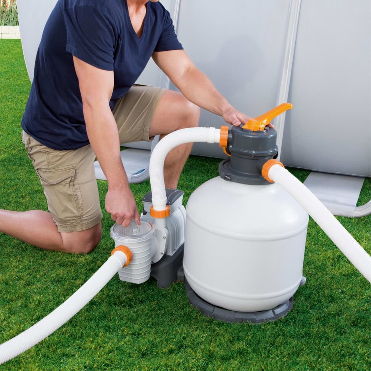 Bestway - Flowclear - Zandfilterpomp - 5678 - L/u – foto 7