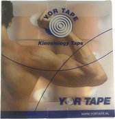 YorTape - Kinesiology tape - Beige - 5cm x 5m - voordeelverpakking - 6 pack