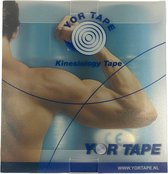YorTape - Kinesiology tape - blauw - 5cm x 5m - voordeelverpakking - 6 pack
