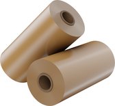 YSONIC- Machinewikkelfolie - In unieke Kartonbruine kleur - 20 Micron 1700 Meter - wikkelfolie - stretcholie - rekfolie - 1 Rol