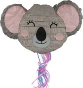 Funny Fashion Pinata van papier - Koala beer thema - 42 x 25 cm - Feestartikelen Verjaardag
