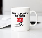Mok Ajax - Voetbal Beker - Koffiebeker Amsterdam - Cadeau | EK voetbal 2024
