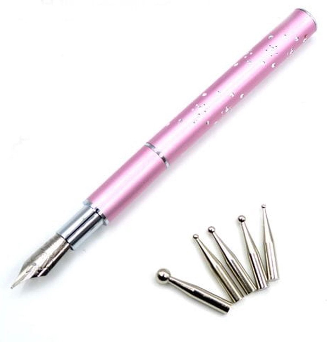 Goedkoopste SUNONE Nail Art Penseel Stylograaf 5 Delig
