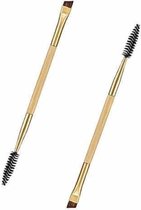 Dermarolling Bamboo Eyebrow Brush & Comb