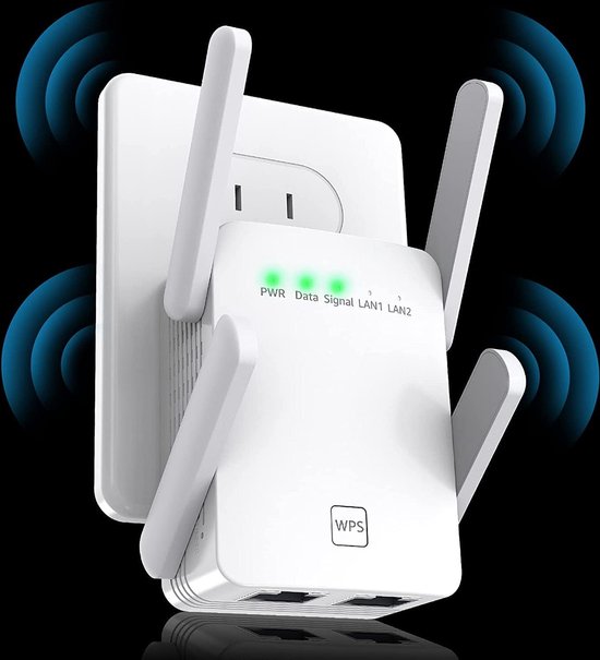 Foto: Shopglobe wifi versterker wifi booster repeater range extender signaal versterker