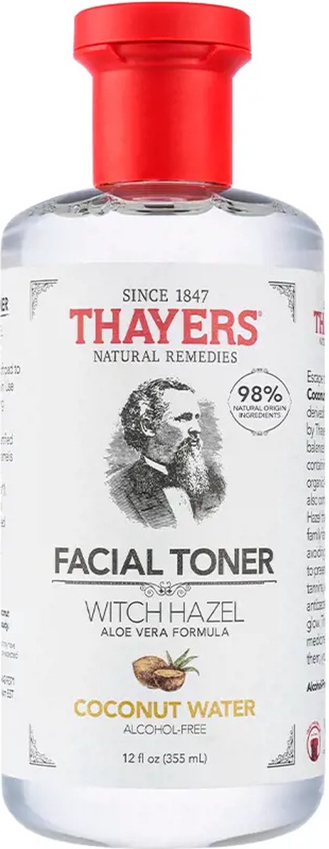 Goedkoopste Gezichtstoner Thayers Witch Hazel Kokosnoot 355 ml