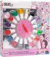 Create It! Nagellak Set Met Radje 16 Potjes disp.