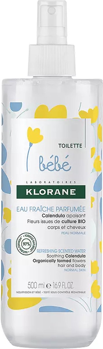 Klorane Baby Perfumed Fresh Water 500ml