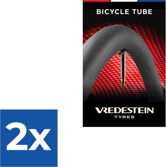 Vredestein - Pneu vélo - Chambre à air VTT - 28X1. 75-29x2.40 50MM PRESTA - Pack économique 2 pièces