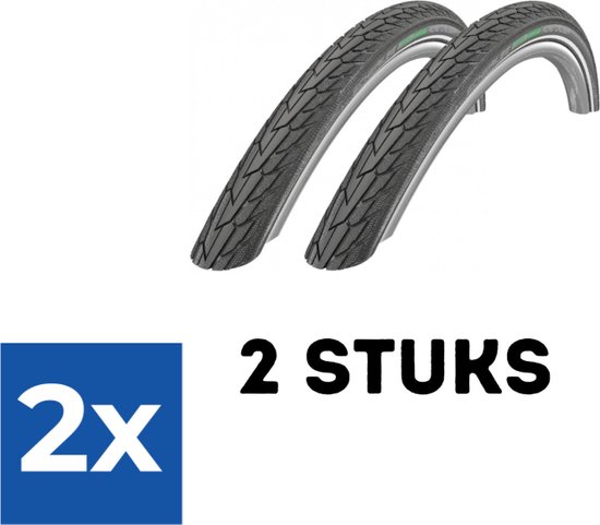 Schwalbe Road Cruiser Active Wired Tire - 20x1.75 Inches - Whitewall
