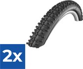 Buitenband Schwalbe Smart Sam Plus DD/GreenGuard 26 x 2.25/ 57-559 - zwart - Voordeelverpakking 2 stuks