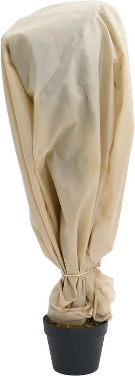 The Living Store Vliesdoek Planten - Winterbescherming - Ademend en Duurzaam - Eenvoudig op te Snijden - Multifunctioneel - Geschikt voor Jonge Boompjes - Fruitzaailingen - Groenten en Meer - 10 x 1.6 m - Beige van The Living Store — afbeelding 4
