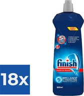 Finish - Glansspoelmiddel - 800 ml - Voordeelverpakking 18 stuks