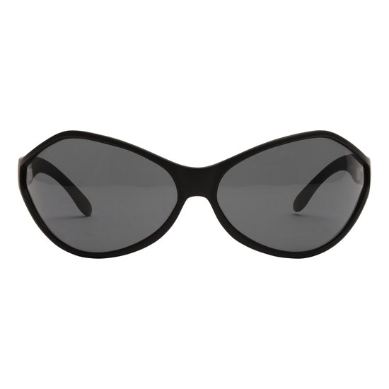 ™Monkeyglasses Bobo 45 Black GREY - Zonnebril - 100% UV bescherming - Danish Design - 100% Upcycled