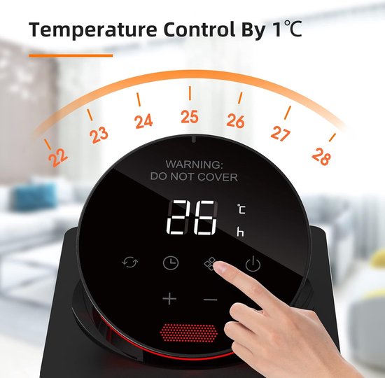 SHX Badkamerventilatorkachel, 2000 W, Thermostaat Met Afstandsbediening Waterdicht Veilig In De Badkamer Zwart 1577213538 SHX Badkamerventilatorkachel, 2000 W, Thermostaat Met Afstandsbediening Waterdicht Veilig In De Badkamer Zwart 1577213538